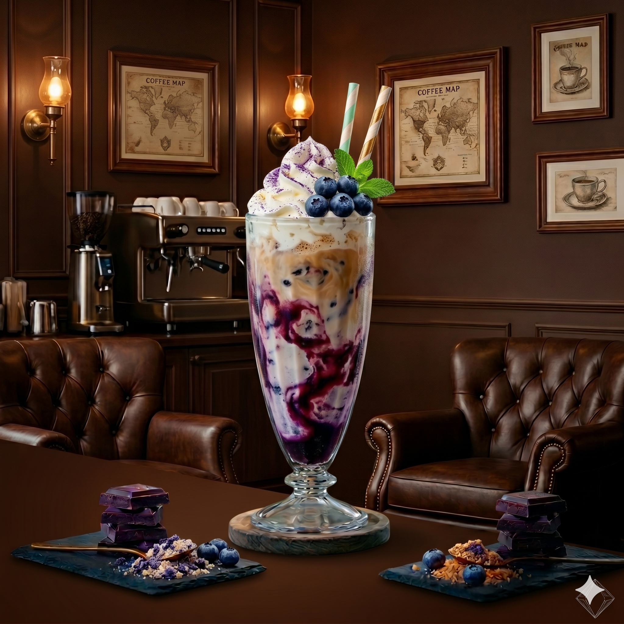 Blueberry Swirl — The Appetite Momos, Thane West