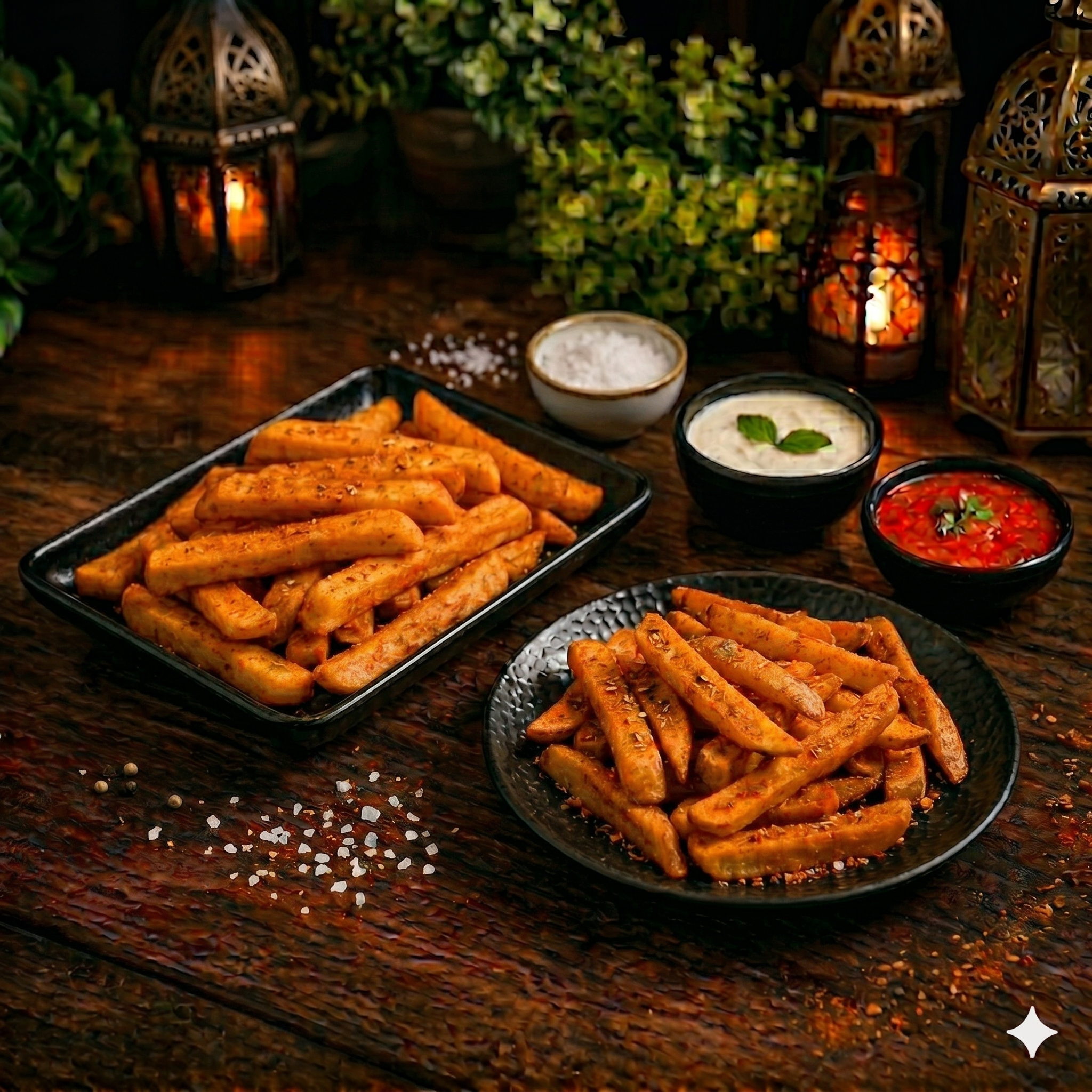 Peri Peri Fries — The Appetite Momos, Thane West