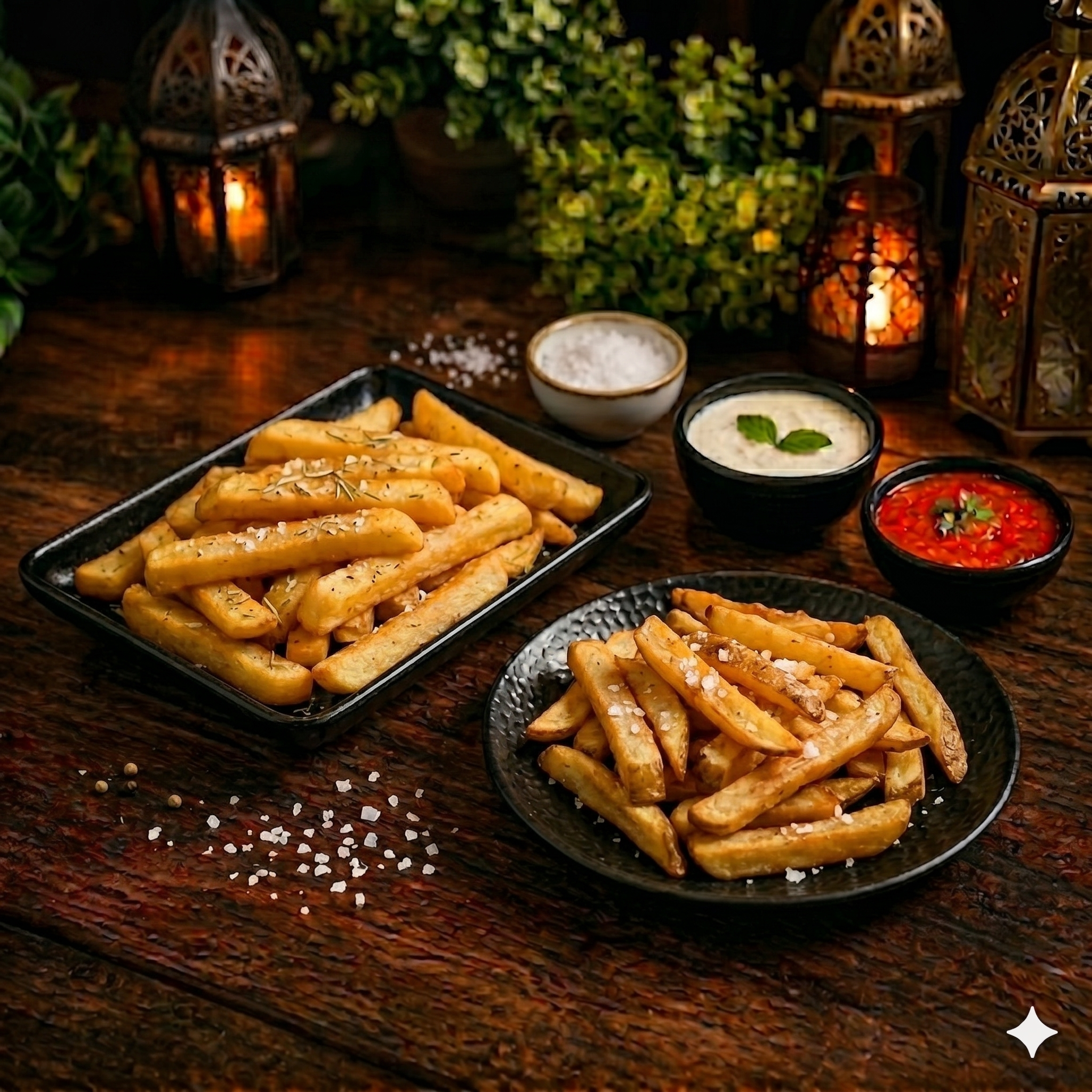 Salted Fries — The Appetite Momos, Thane West